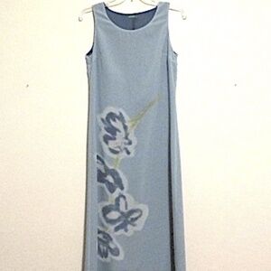 VTG Sheer Maxi Dress by United Colors of Benetton